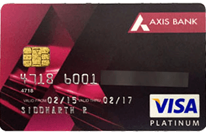 axis insta credit card