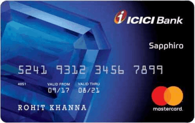 ICICI Sapphiro Credit Card