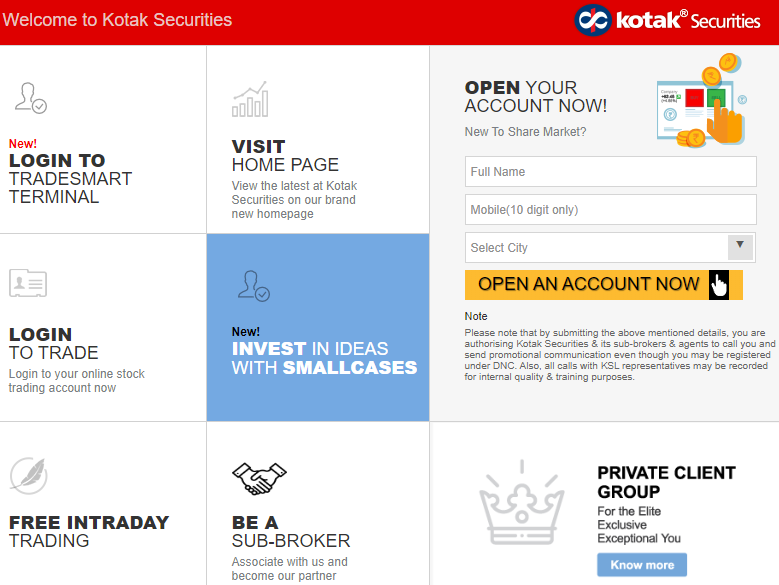 Kotak Trinity 3-in-1 Account