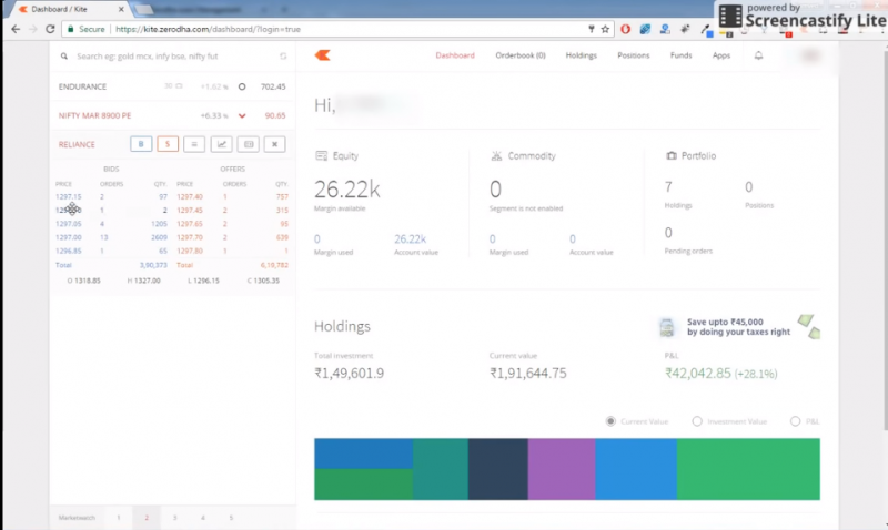 Zerodha Kite 3.0 Trading Platform