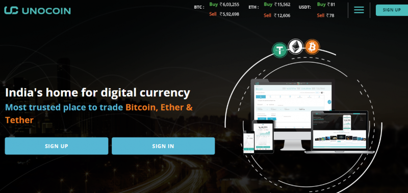 Unocoin Bitcoin Wallet
